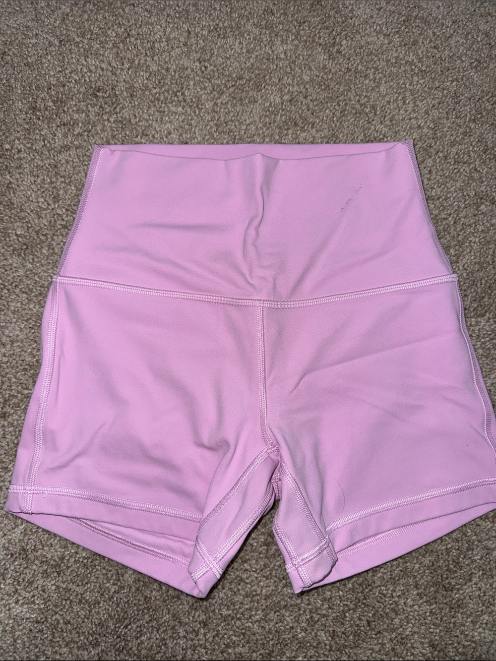 Pink Lululemon shorts